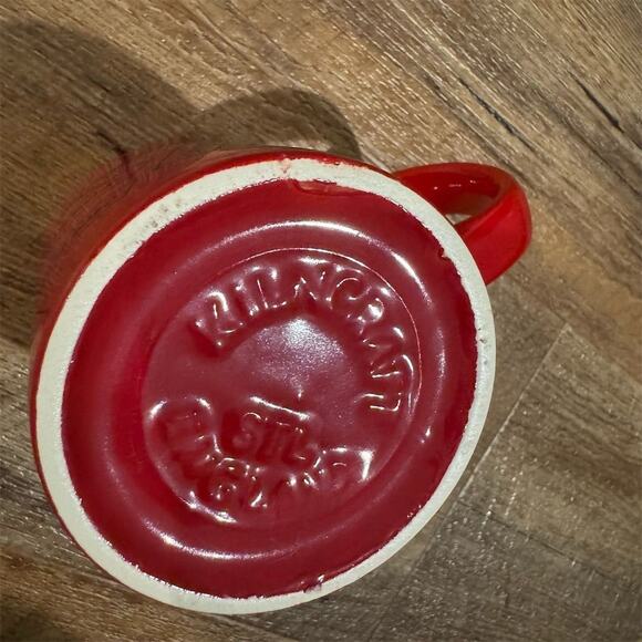 Kilncraft Stl Vintage London Crest Neighborhoods Souvenir Red Ceramic Coffee Mug - Picture 5 of 6